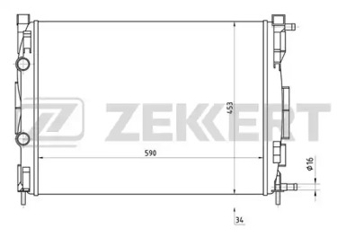 Теплообменник ZEKKERT MK-1176