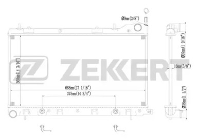 Теплообменник ZEKKERT MK-1178