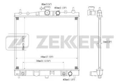 Теплообменник ZEKKERT MK-1179