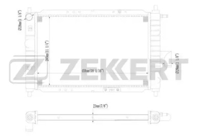 Теплообменник ZEKKERT MK-1181