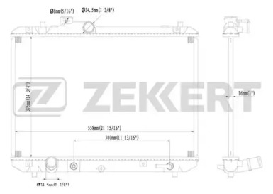 Теплообменник ZEKKERT MK-1197