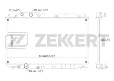 Теплообменник ZEKKERT MK-1213