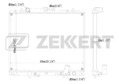 Теплообменник ZEKKERT MK-1218