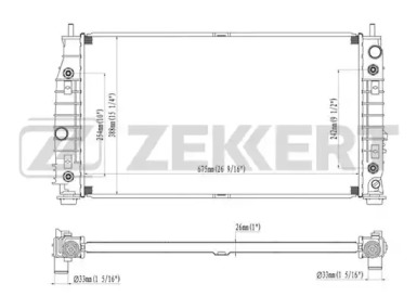 Теплообменник ZEKKERT MK-1233