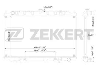 Теплообменник ZEKKERT MK-1241