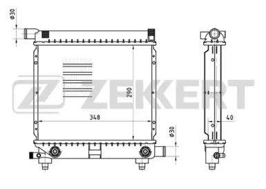 Теплообменник ZEKKERT MK-1247