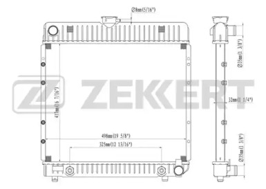 Теплообменник ZEKKERT MK-1250