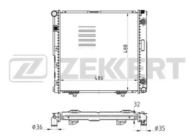 Теплообменник ZEKKERT MK-1252