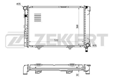 Теплообменник ZEKKERT MK-1255