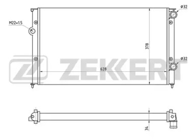 Теплообменник ZEKKERT MK-1274