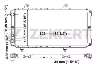 Теплообменник ZEKKERT MK-1285