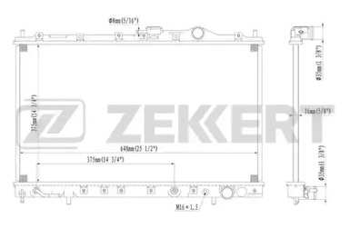 Теплообменник ZEKKERT MK-1301