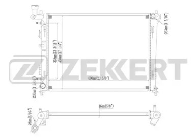 Теплообменник ZEKKERT MK-1309