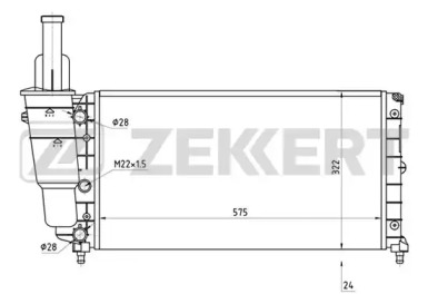 Теплообменник ZEKKERT MK-1310