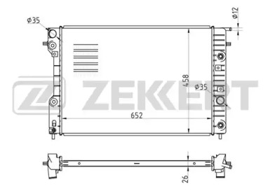 Теплообменник ZEKKERT MK-1312