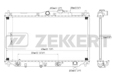 Теплообменник ZEKKERT MK-1315