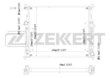 Теплообменник ZEKKERT MK-1317