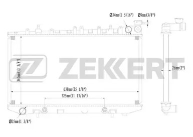 Теплообменник ZEKKERT MK-1319