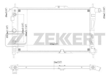 Теплообменник ZEKKERT MK-1329