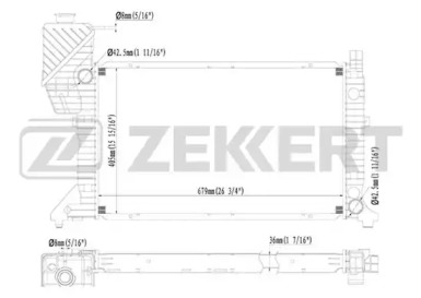 Теплообменник ZEKKERT MK-1338