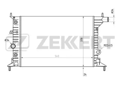 Теплообменник ZEKKERT MK-1345