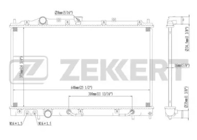 Теплообменник ZEKKERT MK-1357