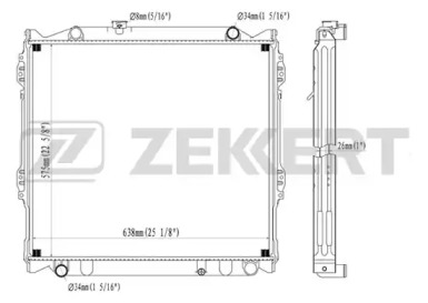 Теплообменник ZEKKERT MK-1360