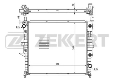 Теплообменник ZEKKERT MK-1384