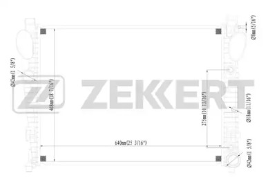 Теплообменник ZEKKERT MK-1389