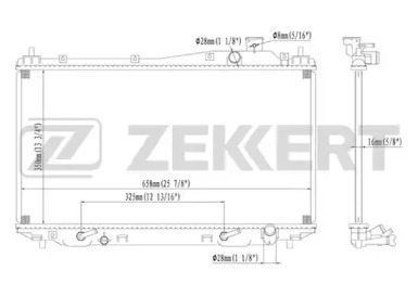 Теплообменник ZEKKERT MK-1433