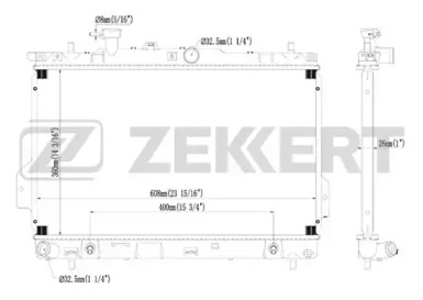 Теплообменник ZEKKERT MK-1436