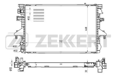 Теплообменник ZEKKERT MK-1454