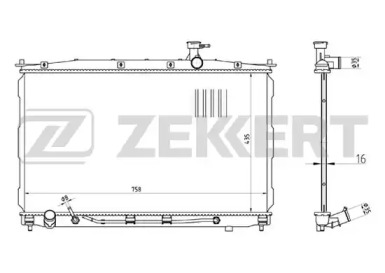 Теплообменник ZEKKERT MK-1477