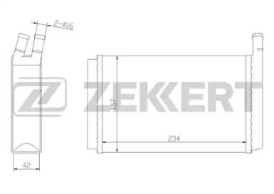 Теплообменник ZEKKERT MK-5007