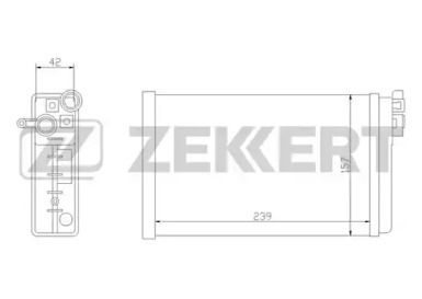 Теплообменник ZEKKERT MK-5011