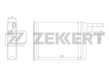 Теплообменник ZEKKERT MK-5026