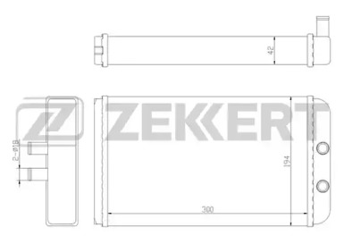 Теплообменник ZEKKERT MK-5027