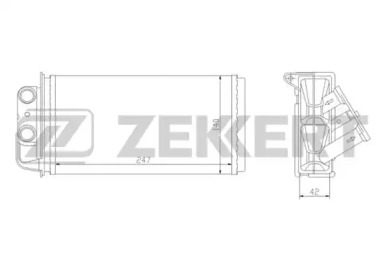 Теплообменник ZEKKERT MK-5036