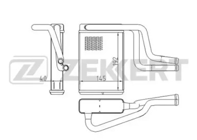 Теплообменник ZEKKERT MK-5062