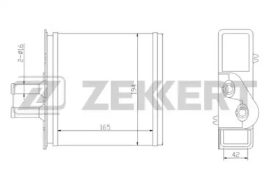 Теплообменник ZEKKERT MK-5070