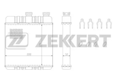 Теплообменник ZEKKERT MK-5087