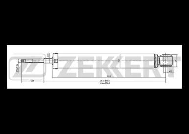 Амортизатор ZEKKERT SG-2123