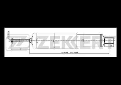 Амортизатор ZEKKERT SG-2652