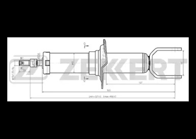 Амортизатор ZEKKERT SG-2791