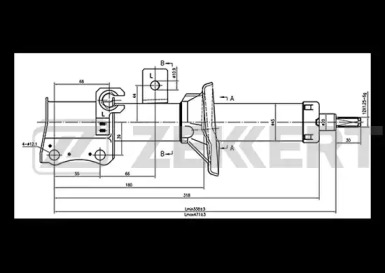 Амортизатор ZEKKERT SG-4894