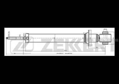 Амортизатор ZEKKERT SG-6272