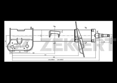 Амортизатор ZEKKERT SG-6304