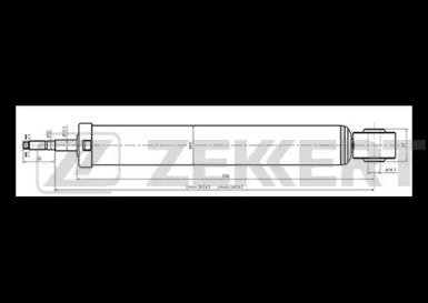 Амортизатор ZEKKERT SG-6312