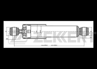 Амортизатор ZEKKERT SG-6317