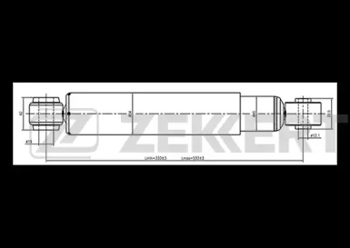 Амортизатор ZEKKERT SO-2047